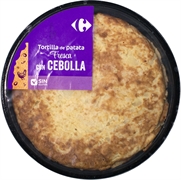 CARREFOUR TORTILLA DE PATATA FRESCA CON CEBOLLA CARREFOUR TORTILLA DE PATATA FRESCA CON CEBOLLA