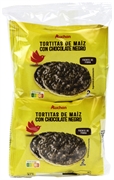 AUCHAN (ALCAMPO) TORTITA DE MAÍZ CON CHOCOLATE NEGRO AUCHAN (ALCAMPO) TORTITA DE MAÍZ CON CHOCOLATE NEGRO