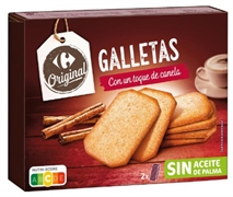CARREFOUR ORIGINAL GALLETAS CON UN TOQUE DE CANELA CARREFOUR ORIGINAL GALLETAS CON UN TOQUE DE CANELA