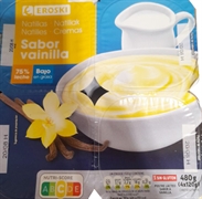 EROSKI NATILLAS SABOR VAINILLA EROSKI NATILLAS SABOR VAINILLA