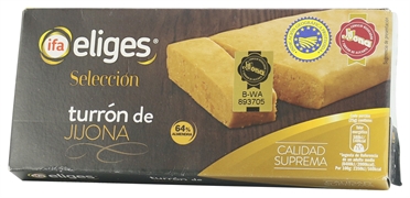IFA ELIGES SELECCIÓN. TURRÓN DE JIJONA IGP. CALIDAD SUPREMA IFA ELIGES SELECCIÓN. TURRÓN DE JIJONA IGP. CALIDAD SUPREMA