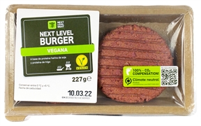 NEXT LEVEL (LIDL) BURGER VEGANA NEXT LEVEL (LIDL) BURGER VEGANA