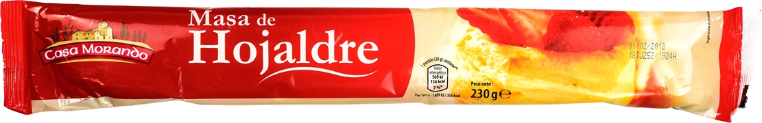 CASA MORANDO (ALDI) MASA DE HOJALDRE CASA MORANDO (ALDI) MASA DE HOJALDRE