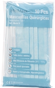 INTELMASK MASCARILLA QUIRÚRGICA DESECHABLE (10 UD) INTELMASK MASCARILLA QUIRÚRGICA DESECHABLE (10 UD)