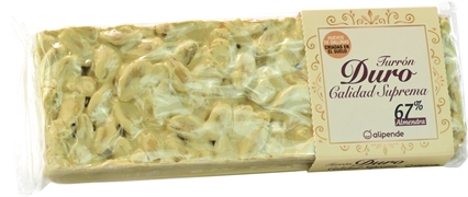ALIPENDE (AHORRAMAS) TURRÓN DURO. CALIDAD SUPREMA ALIPENDE (AHORRAMAS) TURRÓN DURO. CALIDAD SUPREMA