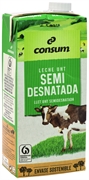 CONSUM LECHE SEMIDESNATADA UHT CONSUM LECHE SEMIDESNATADA UHT