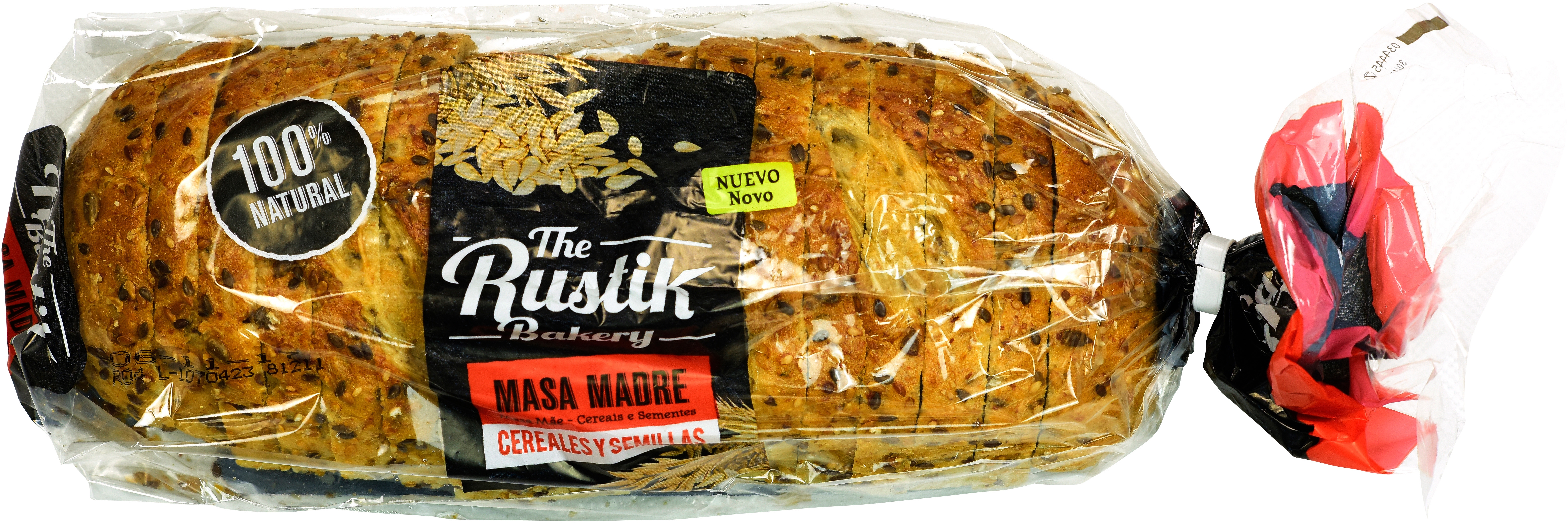 THE RUSTIK BAKERY BARRA - CEREALES Y SEMILLAS THE RUSTIK BAKERY BARRA - CEREALES Y SEMILLAS