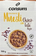 CONSUM MUESLI CRUJIENTE CON CHOCOLATE NEGRO CONSUM MUESLI CRUJIENTE CON CHOCOLATE NEGRO