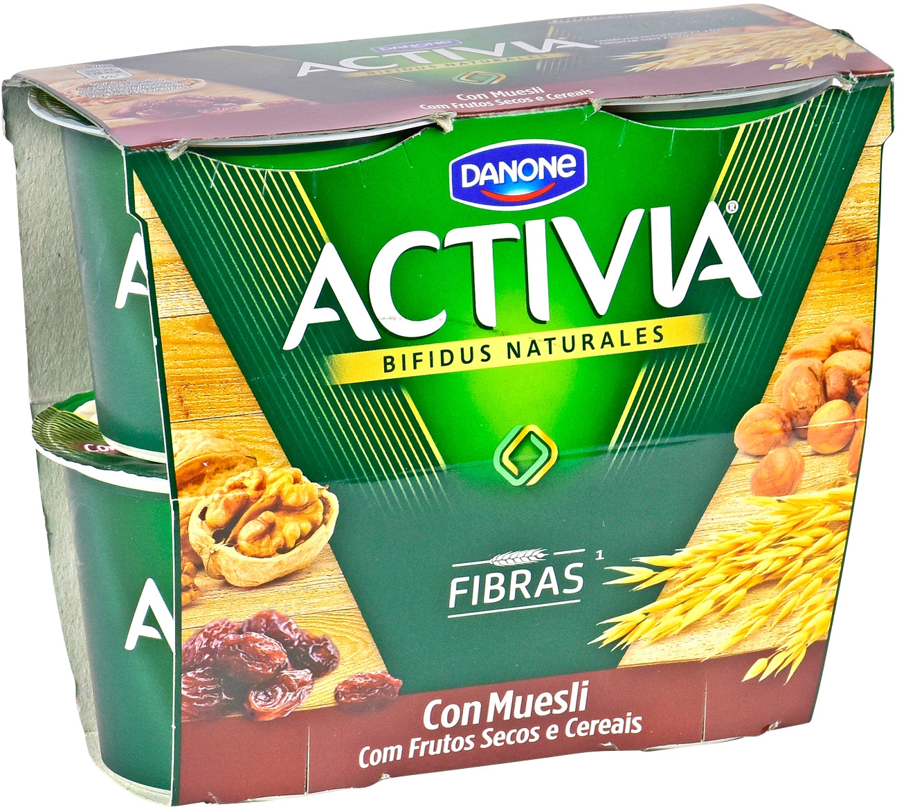 ACTIVIA (DANONE) CON MUESLI. ACTIVIA (DANONE) CON MUESLI.