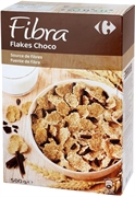 CARREFOUR FIBRA CEREALES CON CHOCOLATE. CARREFOUR FIBRA CEREALES CON CHOCOLATE.