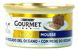PURINA GOURMET GOLD MOUSSE CON PESCADO DEL OCÉANO. PURINA GOURMET GOLD MOUSSE CON PESCADO DEL OCÉANO.