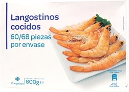 CARREFOUR LANGOSTINOS COCIDOS CARREFOUR LANGOSTINOS COCIDOS