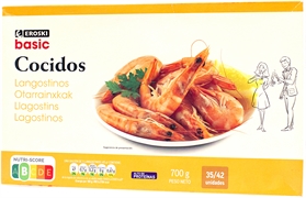 EROSKI BASIC LANGOSTINOS COCIDOS EROSKI BASIC LANGOSTINOS COCIDOS