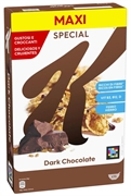 KELLOGG'S SPECIAL K DARK CHOCOLATE KELLOGG'S SPECIAL K DARK CHOCOLATE