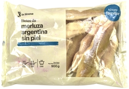 LA SIRENA FILETE MERLUZA ARGENTINA SIN PIEL LA SIRENA FILETE MERLUZA ARGENTINA SIN PIEL