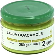 PLATOS PREPARADOS SALSA GUACAMOLE PLATOS PREPARADOS SALSA GUACAMOLE
