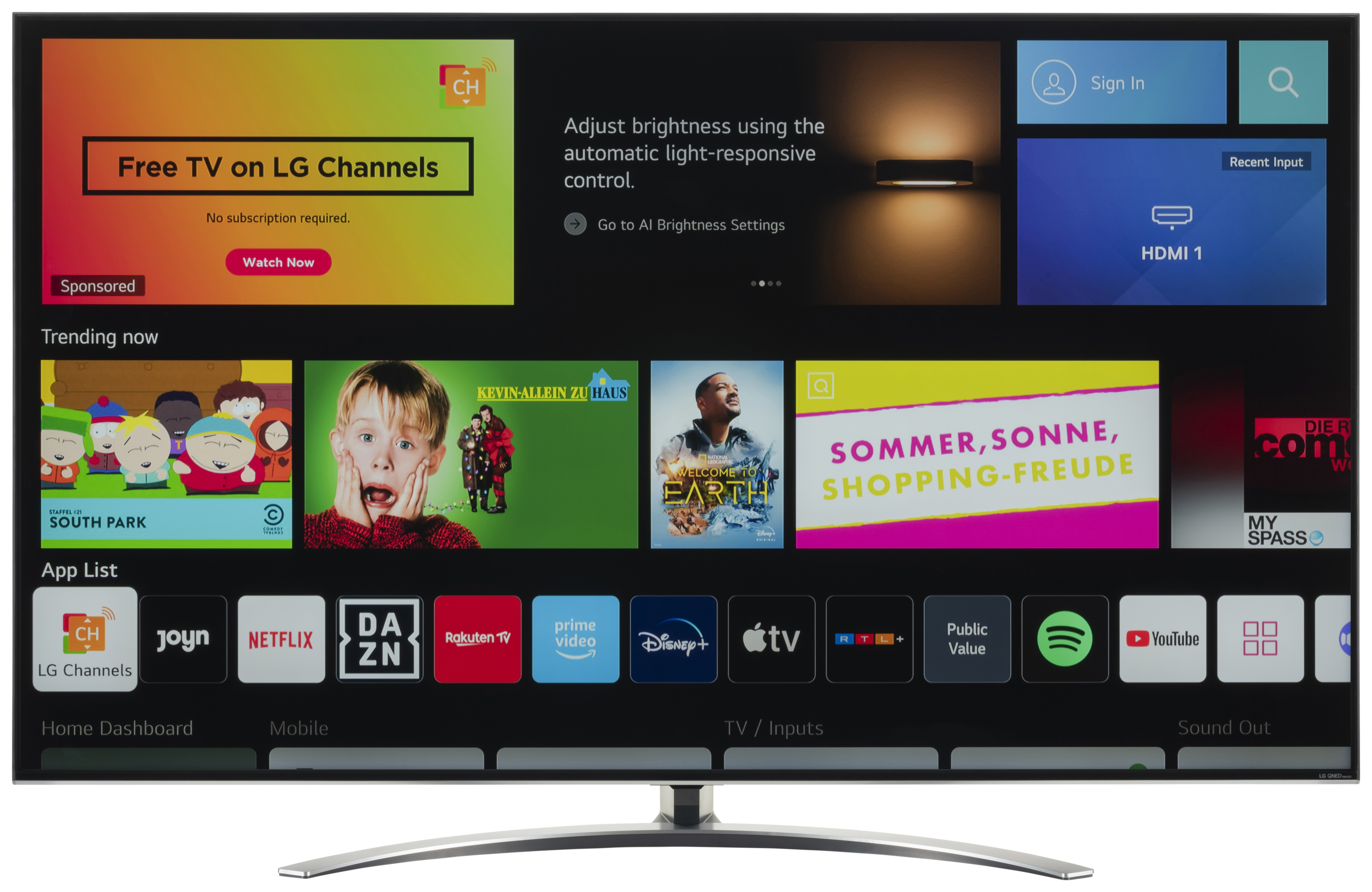 LG 65QNED866QA