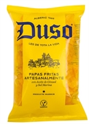 DUSO PAPAS FRITAS ARTESANALMENTE CON ACEITE DE GIRASOL Y SAL MARINA