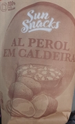 SUN SNACKS (ALDI) AL PEROL EM CALDEIRA