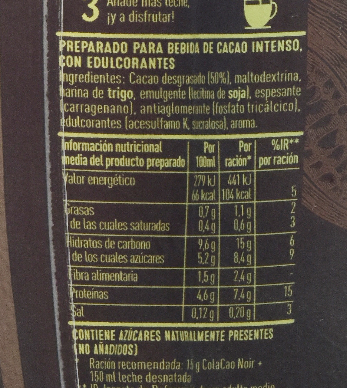 COLA CAO NOIR