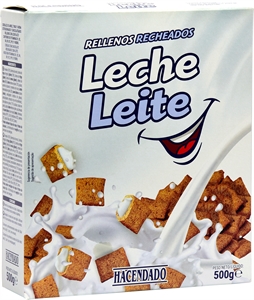 HACENDADO (MERCADONA) RELLENOS LECHE.