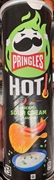 PRINGLES HOT KICKIN' SOUR CREAM FLAVOUR