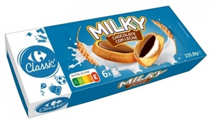 CARREFOUR CLASSIC Milky Chocolate con leche