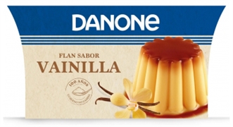 DANONE Flan sabor vainilla
