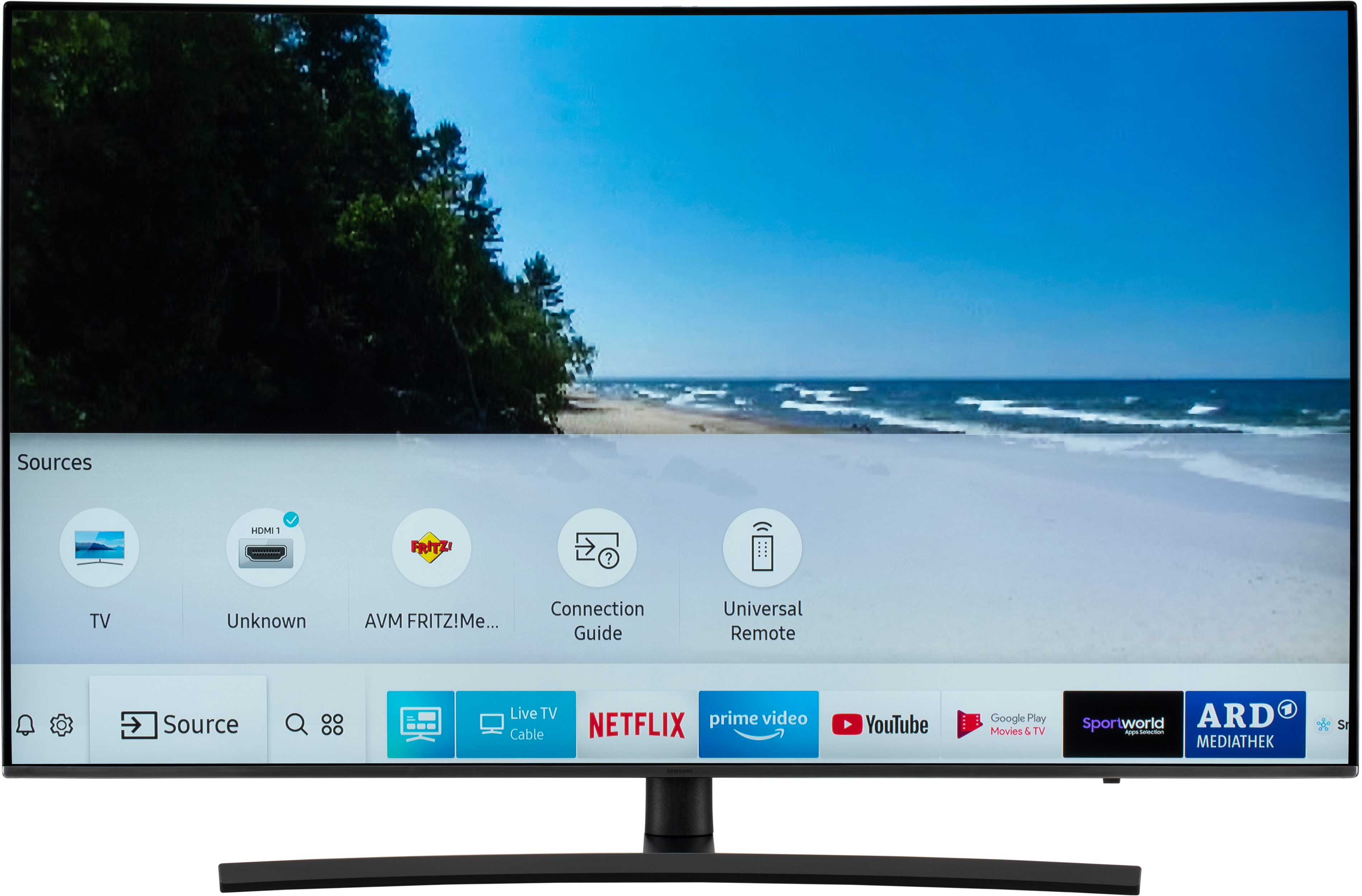 SAMSUNG UE55NU8505