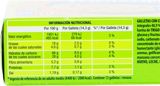 FONTANEDA DIGESTIVE MANZANA Y AVENA.