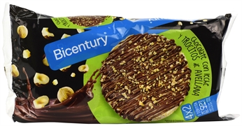 BICENTURY TORTITA CHOCOLATE CON LECHE Y TROCITOS DE AVELLANA