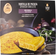 LA COCINA DE SENÉN TORTILLA DE PATATA CON CEBOLLA CON HUEVOS CAMPEROS