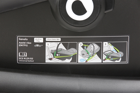 LIONELO ASTRID I-SIZE + BASE