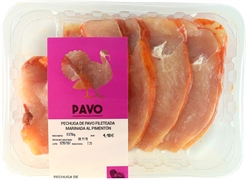DIA PECHUGA DE PAVO FILETEADA MARINADA AL PIMENTÓN (COREN)