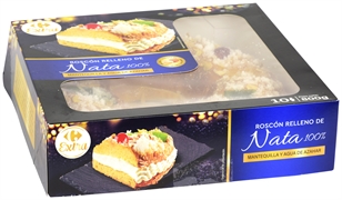 CARREFOUR EXTRA ROSCÓN RELLENO DE NATA