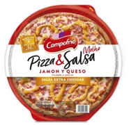 CAMPOFRÍO PIZZA & SALSA JAMÓN Y QUESO