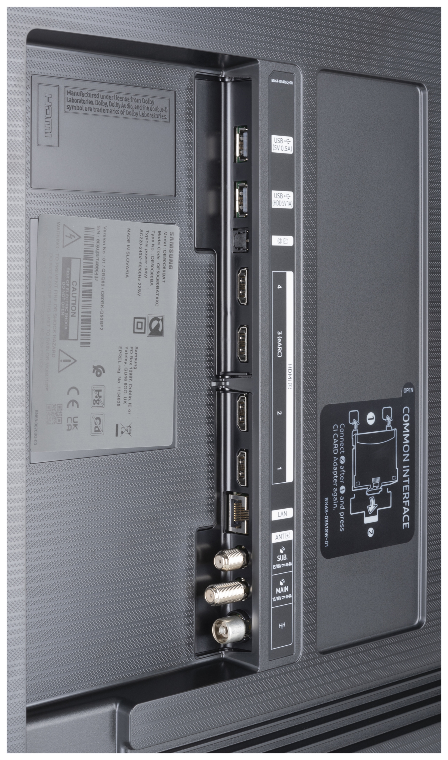 SAMSUNG QE50Q80B