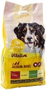 COMPANINO (CARREFOUR) Vitaline - Pienso con carne, arroz y verduras para perros mediano y grandes
