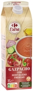 CARREFOUR EXTRA GAZPACHO CON HORTALIZAS FRESCAS