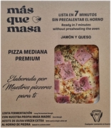 MÁS QUE MASA Jamón y queso
