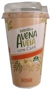 HACENDADO (MERCADONA) Bebida de avena con café