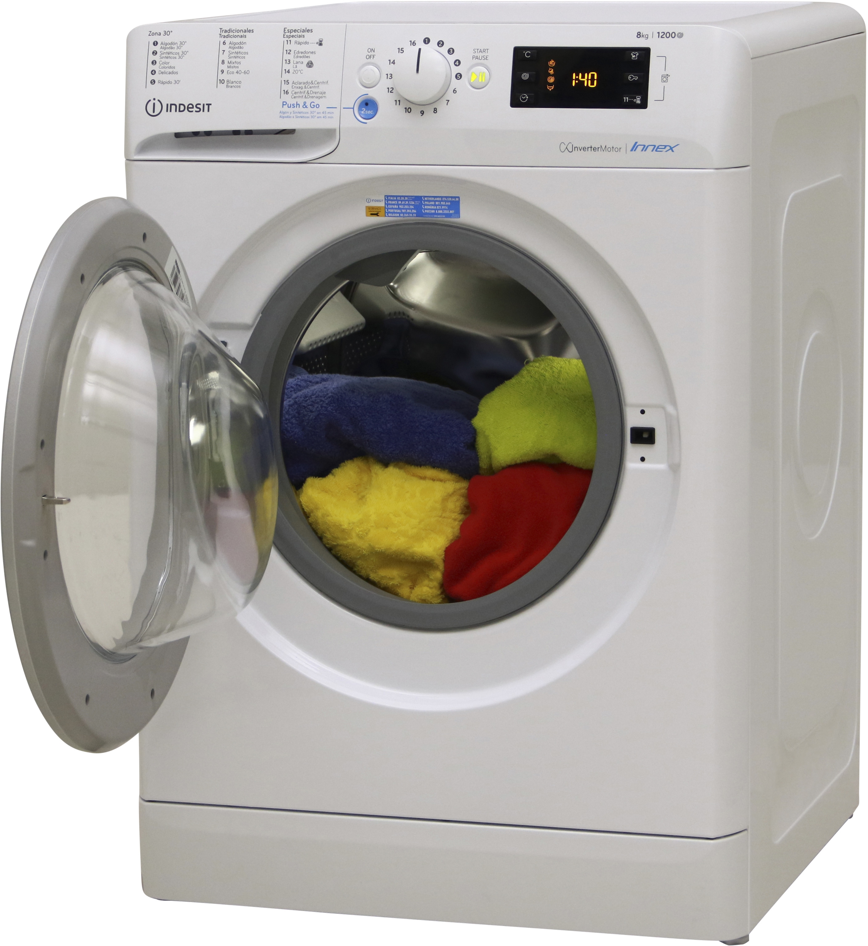INDESIT BWE 81284X WS SPT N
