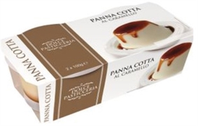 DOLCE PASTICCERIA PANNA COTTA AL CARAMELLO