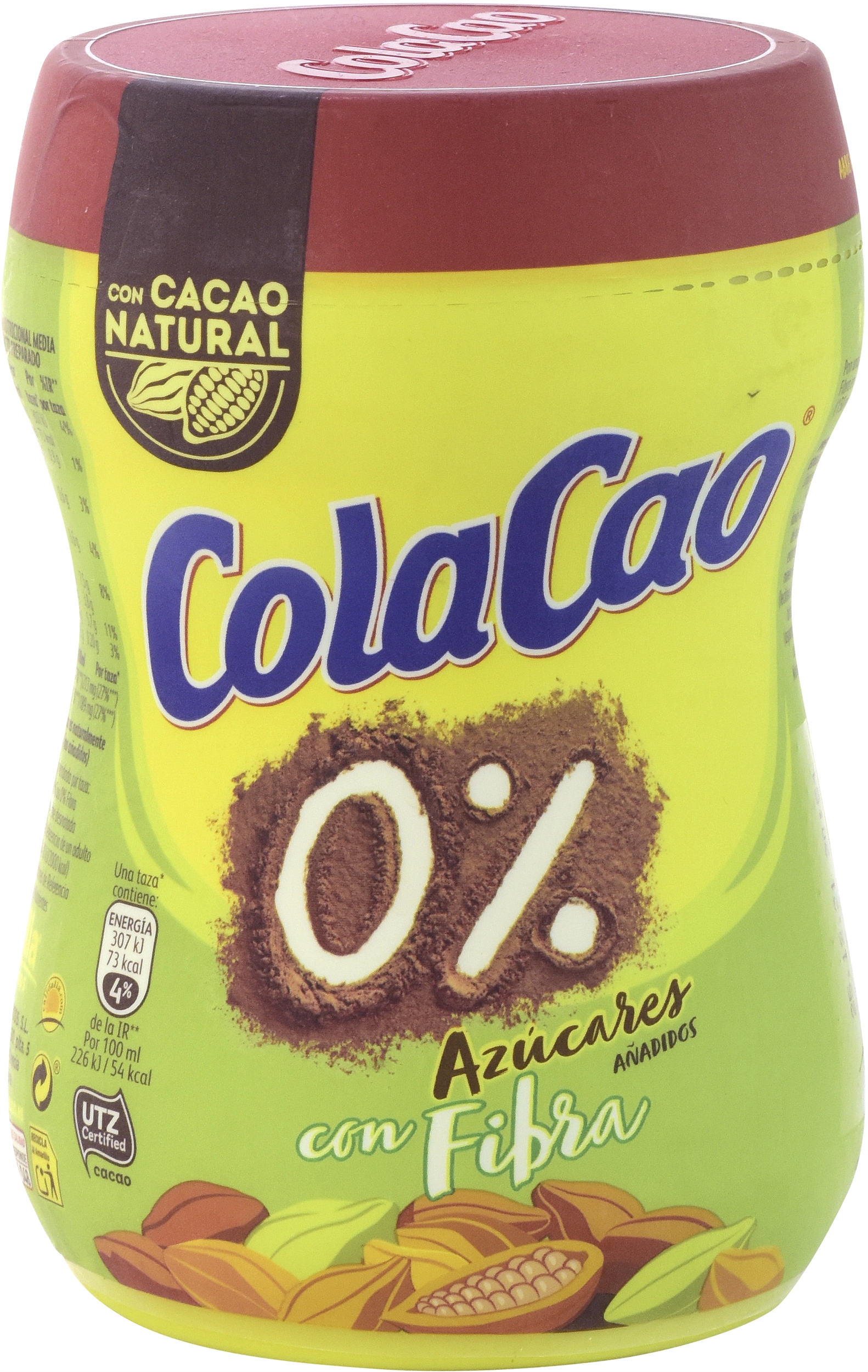 COLA CAO 0% AZÚCARES AÑADIDOS CON FIBRA
