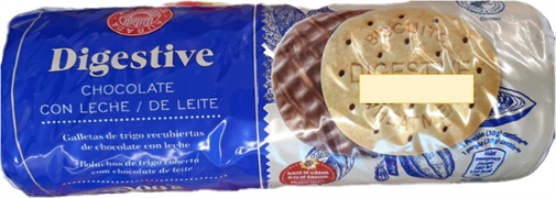 AURADA (ALDI) Digestive chocolate con leche