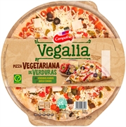 CAMPOFRÍO VEGALIA PIZZA VEGETARIANA DE VERDURAS ASADAS Y QUESO CURADO