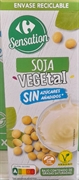CARREFOUR SENSATION SOJA VEGETAL SIN AZÚCARES AÑADIDOS