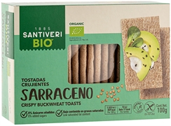 SANTIVERI BIO Tostadas Crujientes Sarraceno