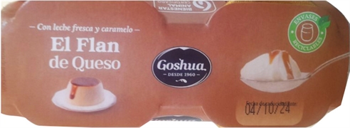 GOSHUA El flan de queso