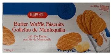 BELGIAN STYLE Galletas de mantequilla